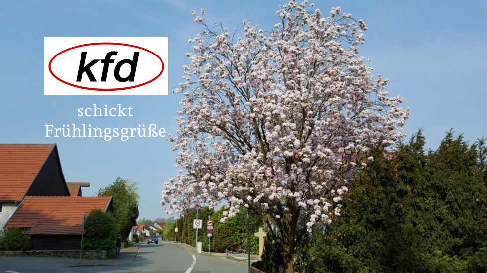 Die kfd schickt Frühlingsgrüße