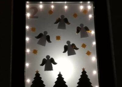 Dahler Fenster werden zum Adventskalender