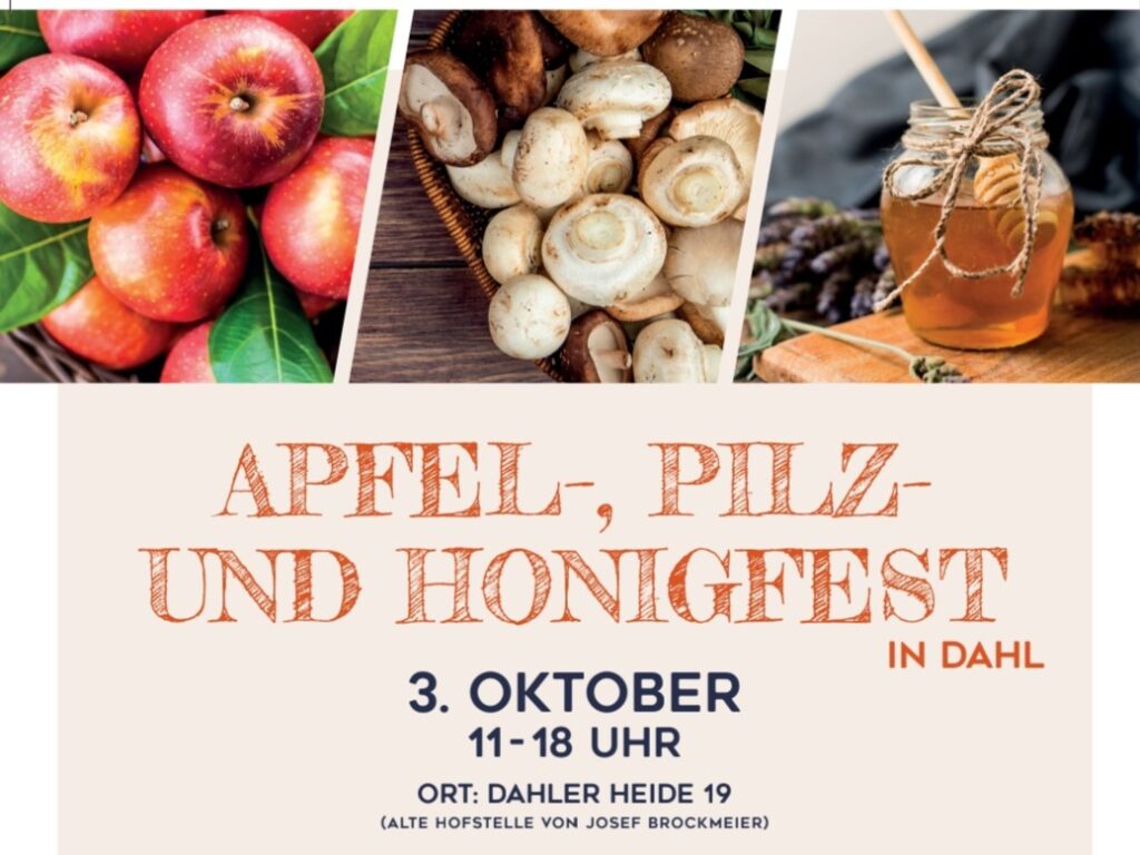 Apfel-, Pilz- und Honigfest