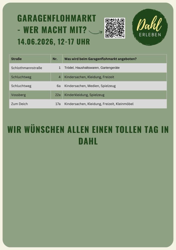 Die Liste aller Mitmachenden