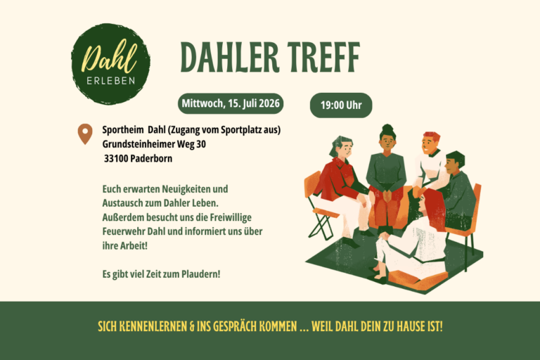 Einladung Dahler Treff