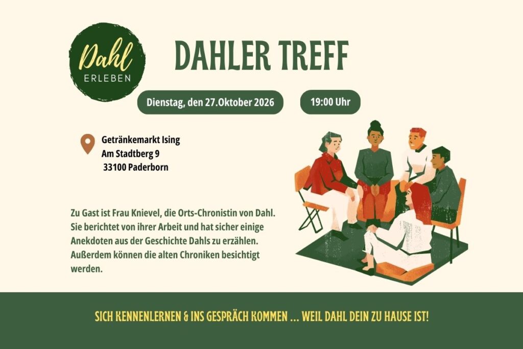 Dahler Treff 27.10.2026